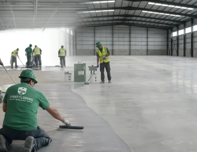 Epoxy Flooring Dallas - Commercial 1